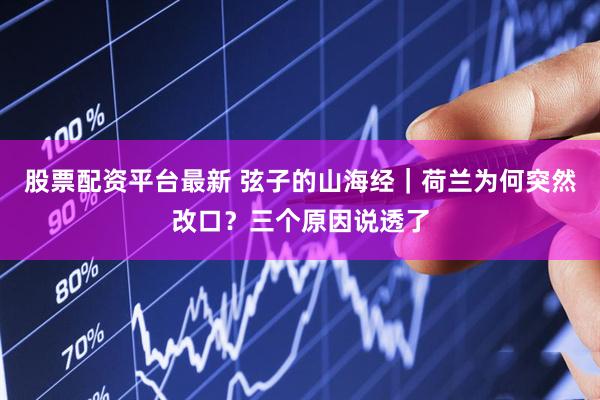 股票配资平台最新 弦子的山海经｜荷兰为何突然改口？三个原因说透了